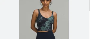 NWT Lululemon Align tank a/b cups Size 14 don7 Diamond Dye Silver Blue Tidewater - Picture 1 of 2