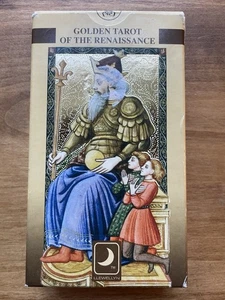Golden Tarot of the Renaissance 78 Cards Experienced Readers Cards Only - Picture 1 of 3