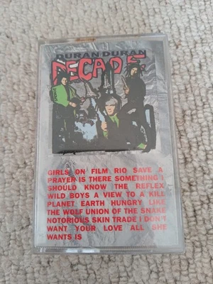 Duran Duran - Decade - Cassette Tape Album - 1989 EMI Records - Image 1 of 3