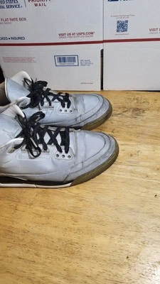 Nike Men's Air Jordan 3 5Lab3 Reflective Silver Sneakers 2014 Size 11 631603-003 - Image 1 of 4