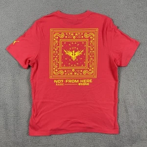 Puma x Lamelo Ball Shirt Mens L Pink 1 of One Not From Here Paisley Graphic - Picture 1 of 13