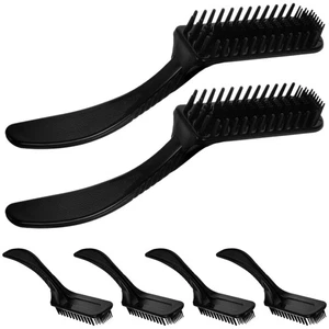 6 piezas peine de dientes ancho hombre cepillo para colorear cabello salón peines herramienta - Imagen 1 de 12