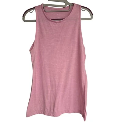 Regata esportiva feminina Nike "Dri-Fit" rosa urze | Tamanho pequeno - Imagem 1 de 4