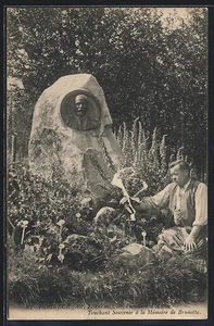 CPA Hohneck, Frontière d´Alsace, Touchant Souvenir à la Mémoire de Brunotte - Picture 1 of 2