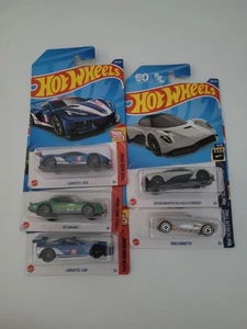 Hot Wheels X5 Car Bundle Then And Now -  HW Screen Time Brand NEW  - Foto 1 di 8