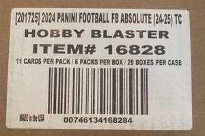 2024 Panini Absolute NFL Football Sealed Hobby Blaster Box Case 20 Box Free S/H - Bild 1 von 5