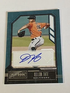 Dillion Tate, Auto, 2021 Chronicles Playbook, Card PA-DT, Free Shipping! - Bild 1 von 2