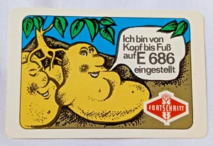 Taschenkalender DDR Fortschritt E 686 Kartoffelernter Weimar 1983 Werbung Ernte - Picture 1 of 2
