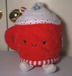 FAO Schwarz Glow Brights Natale Hot Cacao Tazza Peluche Luci Musica Nuovo con etichette 10" - Foto 1 di 10