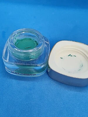 Dolce & Gabbana идеальный моно крем цвет глаз 0,14 унц бирюзовый 113 (читать) распаковка - Изображение 1 из 3