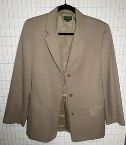 J. Crew Womens Blazer 8 Gray 100% Wool Jacket Suit Coat Made In Japan J Crew. - Picture 1 of 15