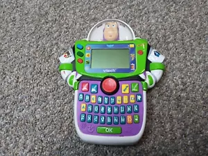 Disney Pixar Vtech Buzz Lightyear Toy Story Handheld Electronic Learn & Go Game - Picture 1 of 4