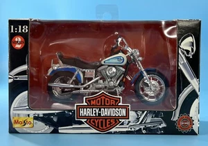 Maisto Harley Davidson 1998 92 FXDB Daytona 50th Anniversary 1:18 Diecast - Picture 1 of 2
