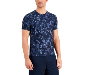 Camiseta de Entrenamiento ID Ideology Hombres Estampado Ojo de Pájaro Azul Marino Blazer Talla S 1513 - Imagen 1 de 1