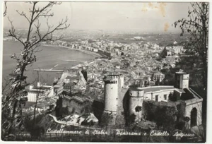 CASTELLAMMARE DI STABIA - NAPOLI - PANORAMA E CASTELLO ANGIOINO - VIAGG. -65624- - Picture 1 of 1