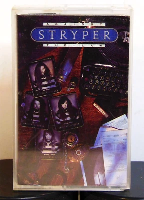 Stryper – Against The Law- 1990 Enigma 7 73527-4 Heavy Metal Cassette, Album - Image 1 of 4