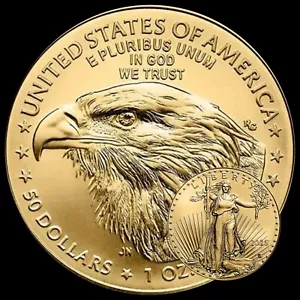Goldmünze 1 Unze/oz 999.9 Gold „American Eagle“ 2025 - Bild 1 von 3