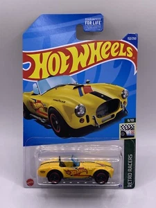 Hot Wheels SHELBY COBRA 427 S/C Yellow Body 2022 9/10 HW Retro Racers 152/250 - Picture 1 of 2