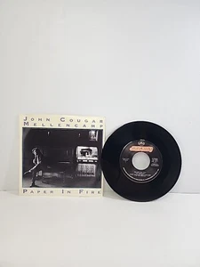 John Cougar Mellencamp - Paper in Fire / Never Too Old 1987 Mercury 45rpm 7” - Picture 1 of 6