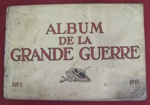 WWI 1915 THE GREAT WAR IN PICTURES VERY RARE PHOTO ALBUM IN 6 LANGUAGES #1 - Picture 1 of 14