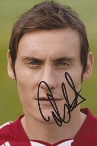 FOTO RETRATO 6x4 firmada por dean whitehead de de STOKE + CERTIFICADO DE AUTENTICIDAD - Imagen 1 de 1