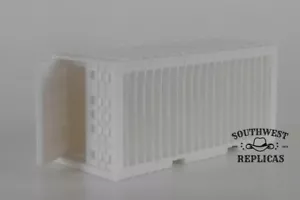SW Replicas Scala HO 220-1114: CONTENITORE CARICO 20' - PORTA SINISTRA APERTA - BIANCO - Foto 1 di 3