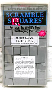 Scramble Squares - Outer Banks Lighthouses - 12" X 12" Challenging Puzzle! - Picture 1 of 2