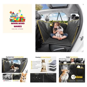 Dog Back Seat Cover for Back Seat Hard Bottom Ruff Rover 2.0 Pet Seat Cover R... - Picture 1 of 8