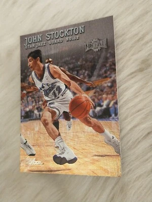 1999-00 Skybox Metal John Stockton #114 - Image 1 of 2
