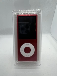 Apple iPod Nano 4th Generation PRODUCT RED Red 8GB NEW Sealed - Picture 1 of 5