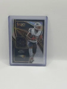 2019 Panini Select Sony Michel Prizm Game Worn Patch /99 NE Patriots SP - Picture 1 of 4