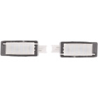 2X(Car LED License Plate Light for  Duster 10-15 W4X1)8197