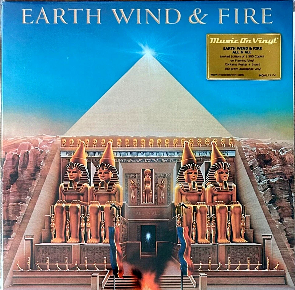 Earth Wind & Fire - All 'N All - 180g Audiophile ''YELLOW' Vinyl LPm- 2018 - Image 1 of 4