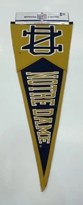 Notre Dame Fighting Irish NCAA Winning Streak Traditions Wool Pennant!!! - Picture 1 of 5