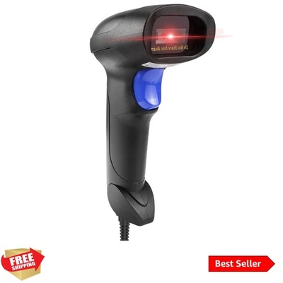 Escáner de código de barras portátil Plug and Play - Escaneo rápido 1D/2D para todos los dispositivos Foto 1 de 4