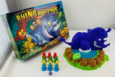 2008 Rhino Rampage Game by Mattel Complete in Great Condition FREE SHIPPING - Image 1 of 4