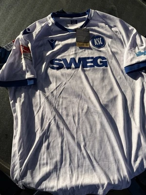 Karlsruher SC Trikot #10 Wanitzek Fußballgott Gr.3XL Neu Signiert - Bild 1 von 3