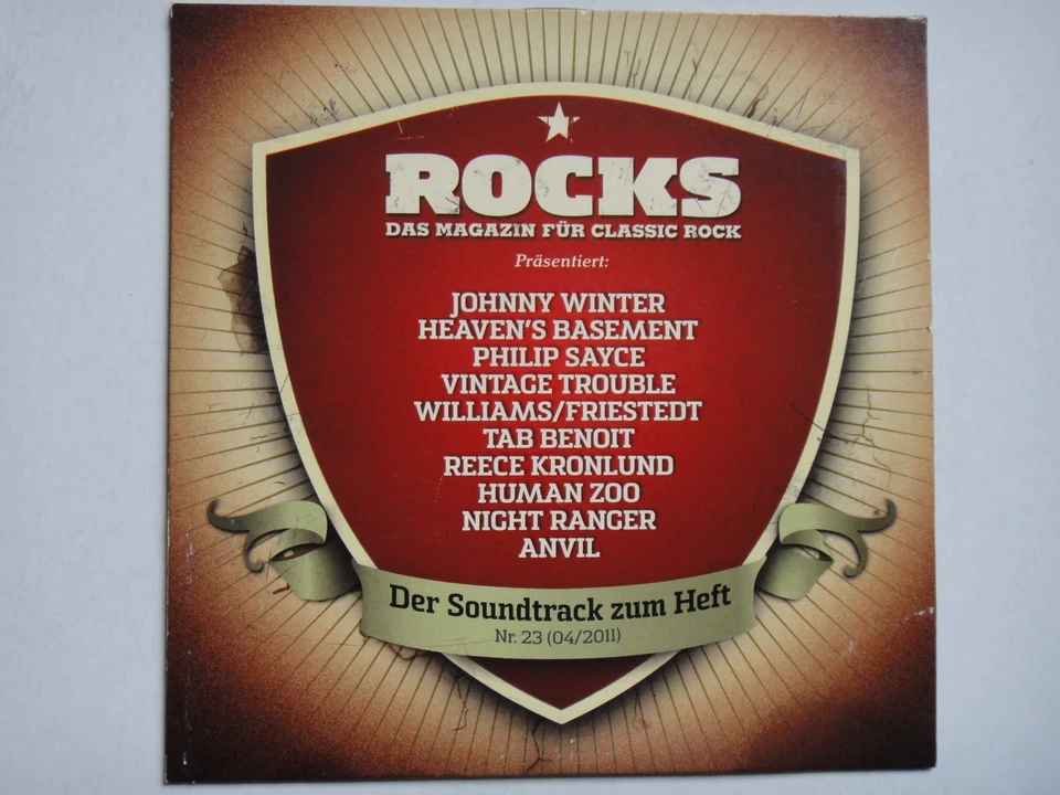 ROCKs  -  DER SOUNDTRACK ZUM HEFT Nr. 23 / 4 / 2011  u.a. Johnny Winter - Bild 1 von 3