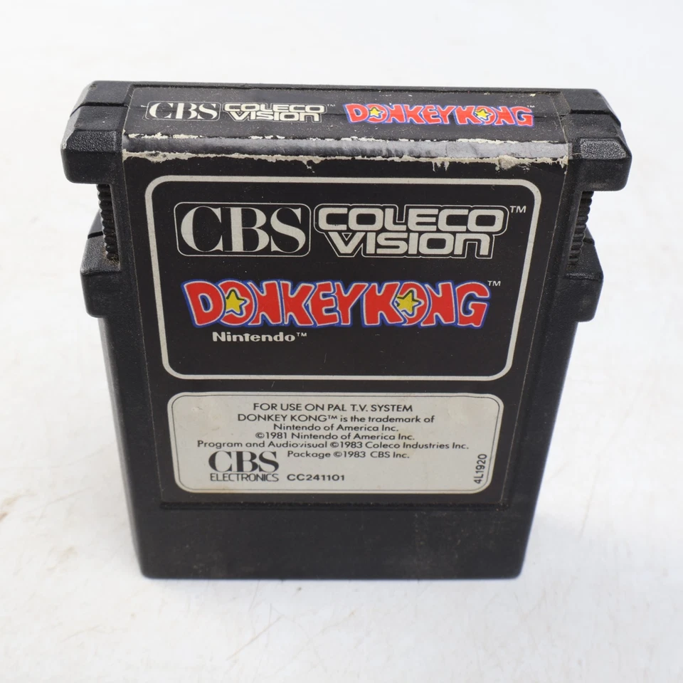 Coleco Vision-Donkey Kong, Cart NINTENDO - Image 1 of 1