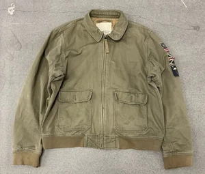 Vintage Polo Ralph Lauren Denim Supply Military Jacket Size XXL - Picture 1 of 12