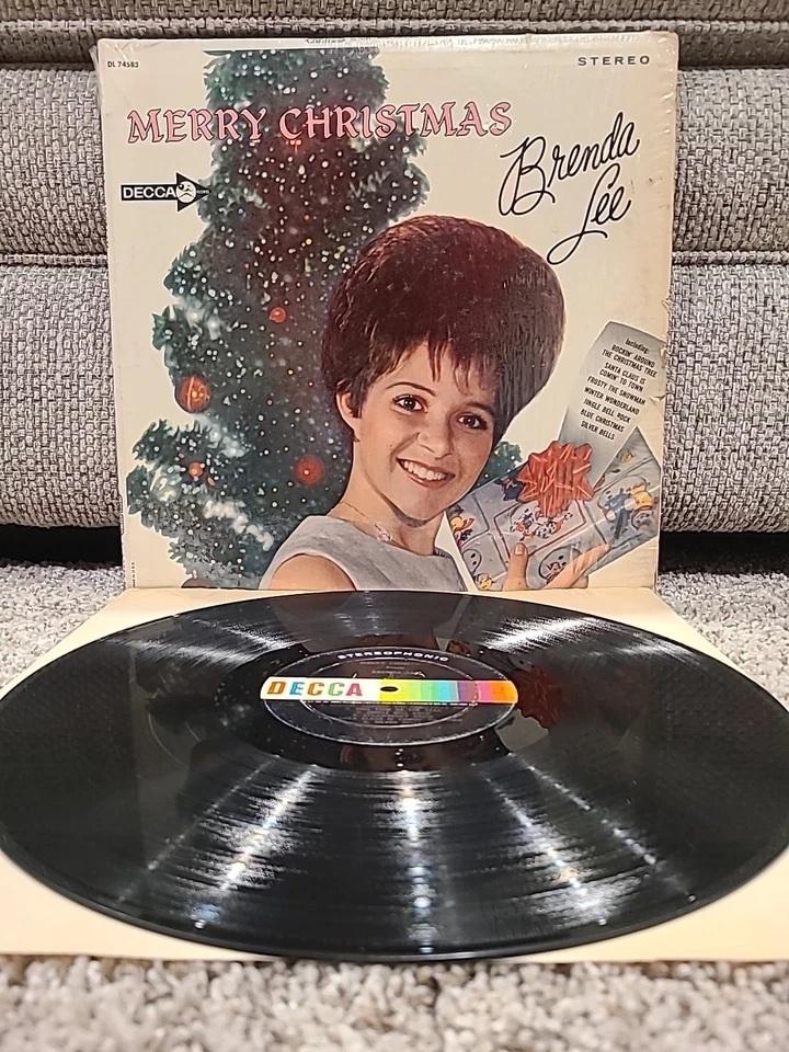 Brenda Lee - Merry Christmas From Brenda Lee Lp DL74583 Vinyl 1967 Shrink VG - Image 1 of 4