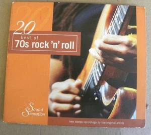 Madacy 2004 20 BEST OF 70s ROCK 'N' ROLL CD Set NM - Imagen 1 de 5