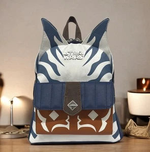 NWOT Star Wars Bioworld Mandalorian Ahsoka Tano Cosplay Mini Backpack Carry Bag - Picture 1 of 11