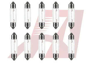 S5.5 Festoon Bulb 24V 3W 6x36mm | Interior Light Lamp Replacement 10x Bulb - Picture 1 of 3