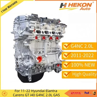 Conjunto de motor de bloque largo para 11-22 Hyundai Elantra Carens GT i40 G4NC 2,0 L GAS Foto 1 de 4