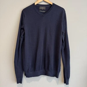 Marks and spencer Collection Sweater V Neck Wool Lightweight XL - Picture 1 of 4