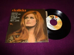 EP DALIDA / CONCERTO POUR UNE VOIX + 3 / BARCLAY 71 433 FRENCH PRESS POP - Picture 1 of 1