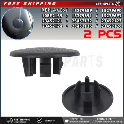 Paquete de 2 tapas de reposabrazos para reposabrazos Cadillac Escalade ESV 2007-2019 Foto 1 de 4