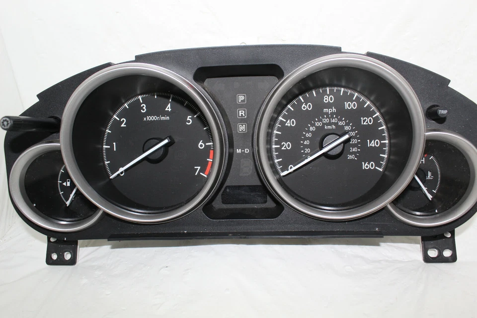 Cuadro de instrumentos velocímetro panel de instrumentos Mazda 2011-2013 6 indicadores 79.978 millas Foto 1 de 4