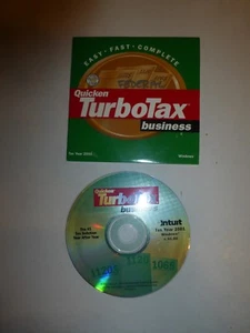 Intuit Turbo Tax 2001 Deluxe Federal Only, 1 CD for Windows B310 - Picture 1 of 1